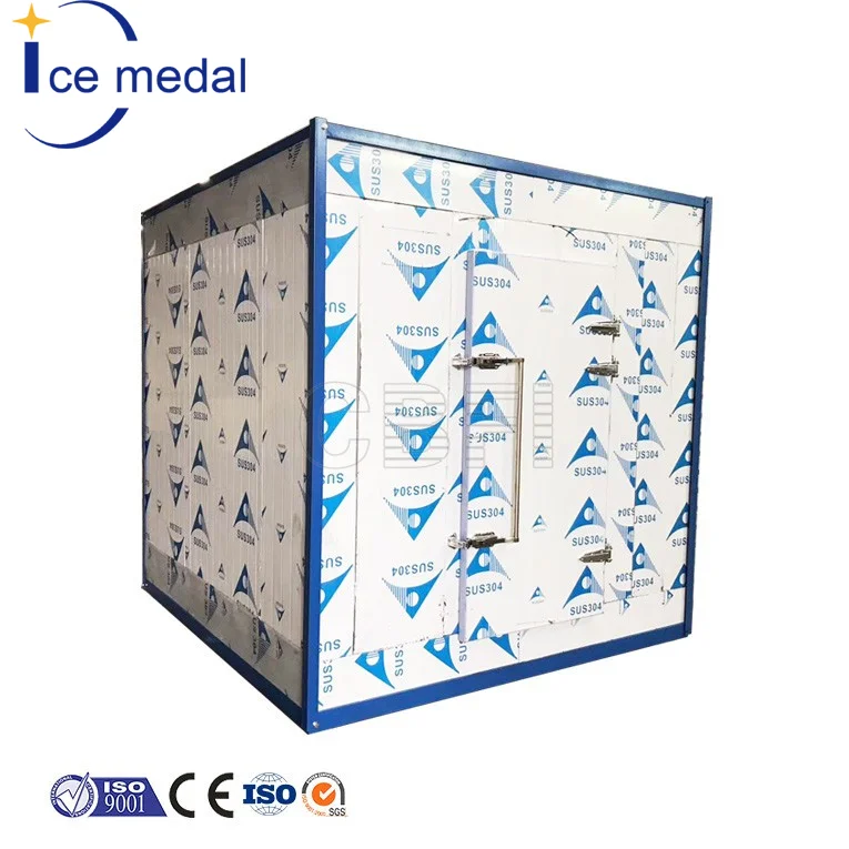 Container Cool storage cold storage room for ice cream storage