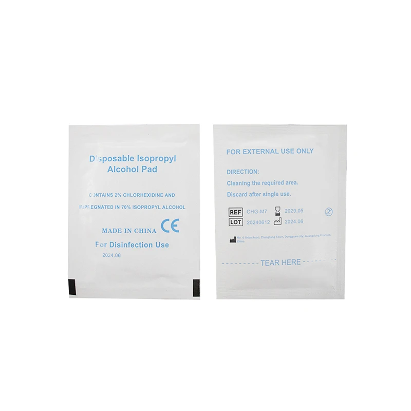 Medical Body Skin Antiseptic Wet Isopropyl-Alcohol 2% Chlorhexidine Gluconate CHG Wipes