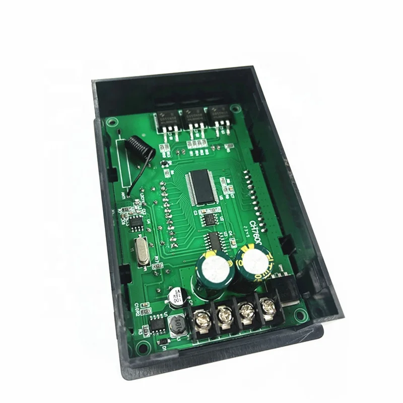 PWM Speed Controller DC 6.5V-55V 30A LCD Intelligent Digital Display 0~100% Tachometer Adjustable Wireless Remote Control Motor