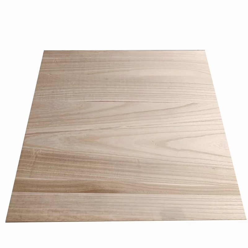 High quality solid paulownia wood edge glued board  Paulownia Wood Timber whit oak wood