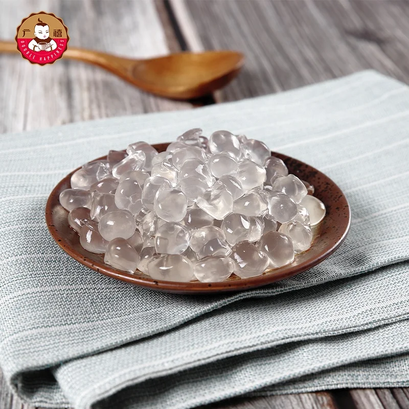 1kg Wholesale Kanten Agar Jelly Boba Collagen Crystal Boba - Chinese Bubble Tea Supplier
