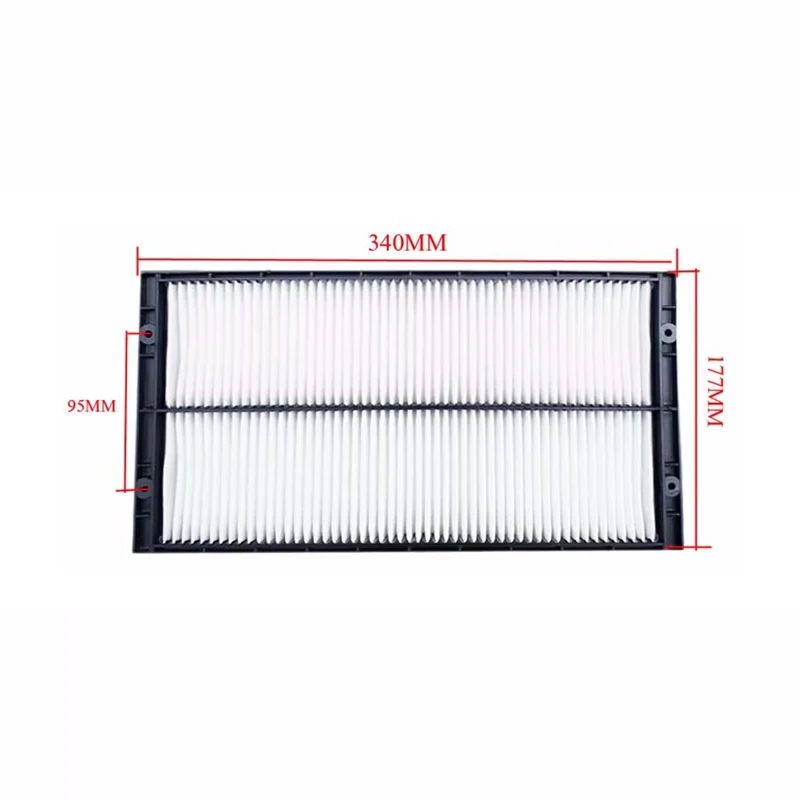 Air conditioning filter element  strainer element  for SANY excavator SY55 SY60 excavcator spare parts