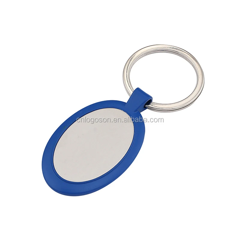 Custom Cheap Blank Metal Key Chain With Logo Printing Promotion