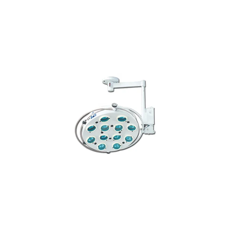 12-Reflector Shadowless Lamp Ceiling 12 Bulbs Operative Surgical Lamp Shadowless Operation Lamp for Operating Theater
