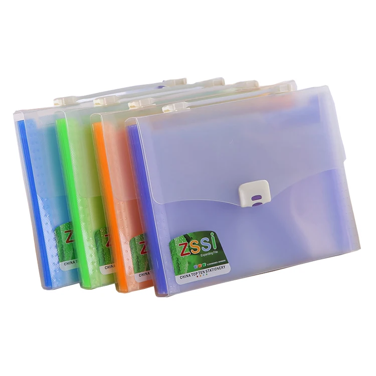 
Accordion Organizer 13 Pocket Button Envelope Bag Foldable Paper Expanding File Folder 