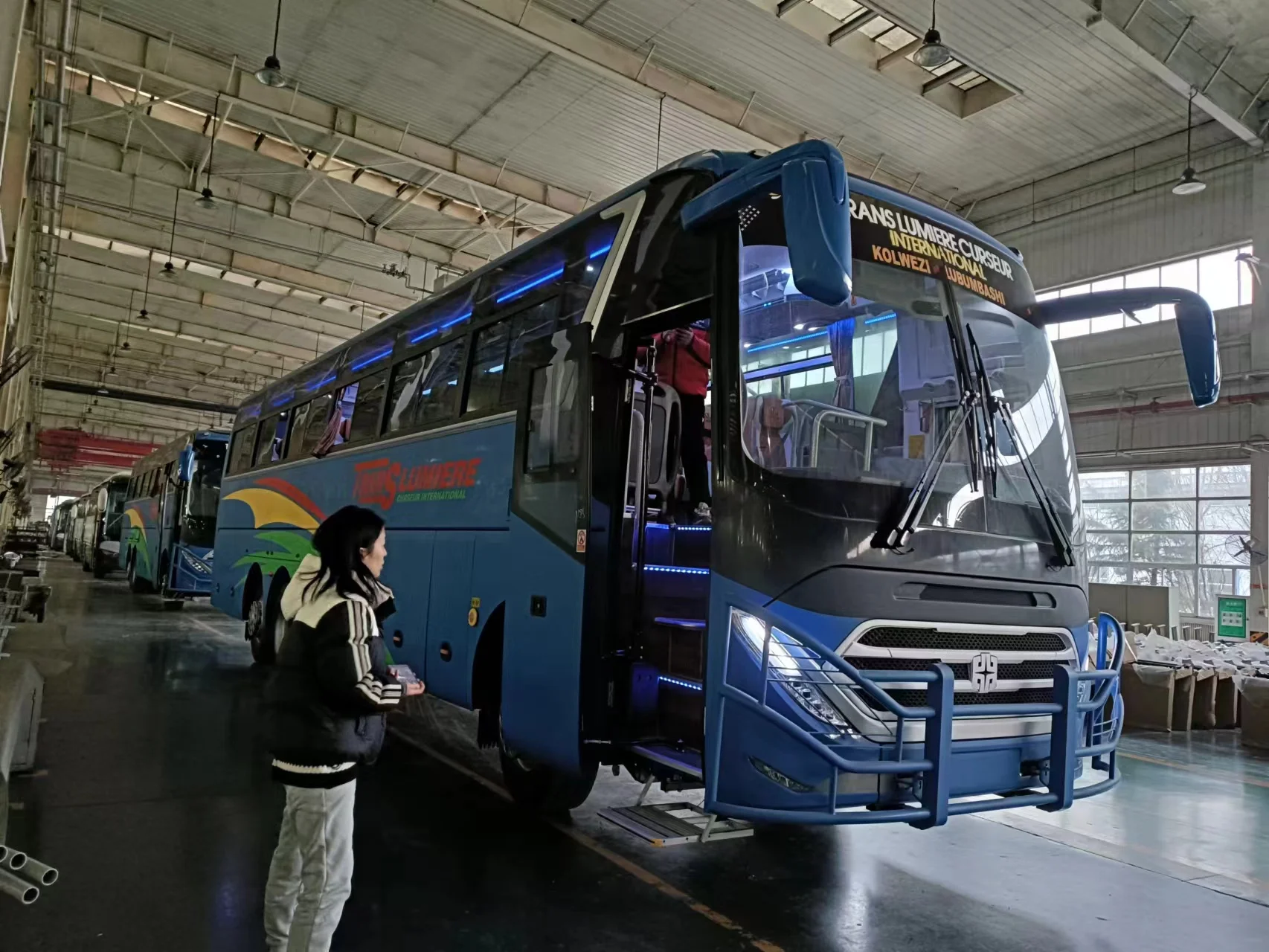 Заказной автобус zhongtong LCK6129D роскошный 30-50 мест б/у для продажи