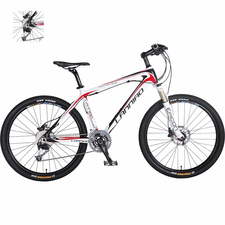  KING1.0 карбоновая рама SUNTOUR shimano переключатель deore m590 фабрика Тяньцзинь оптовая продажа/легкий вес/Сплав Вилка балансировочный велосипед 26