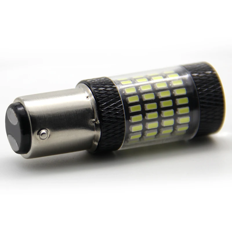 
car accessory P21W BA15S Amber led bulbs 3156 led turn signal luz para auto car 1156 1157 stop light 12v 
