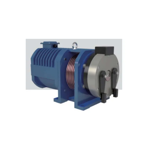 
Elevator Maintenance Gearless Motor Traction Machine 
