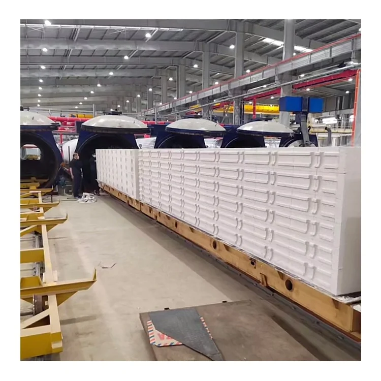 Autoclave gas block line and gas block plant