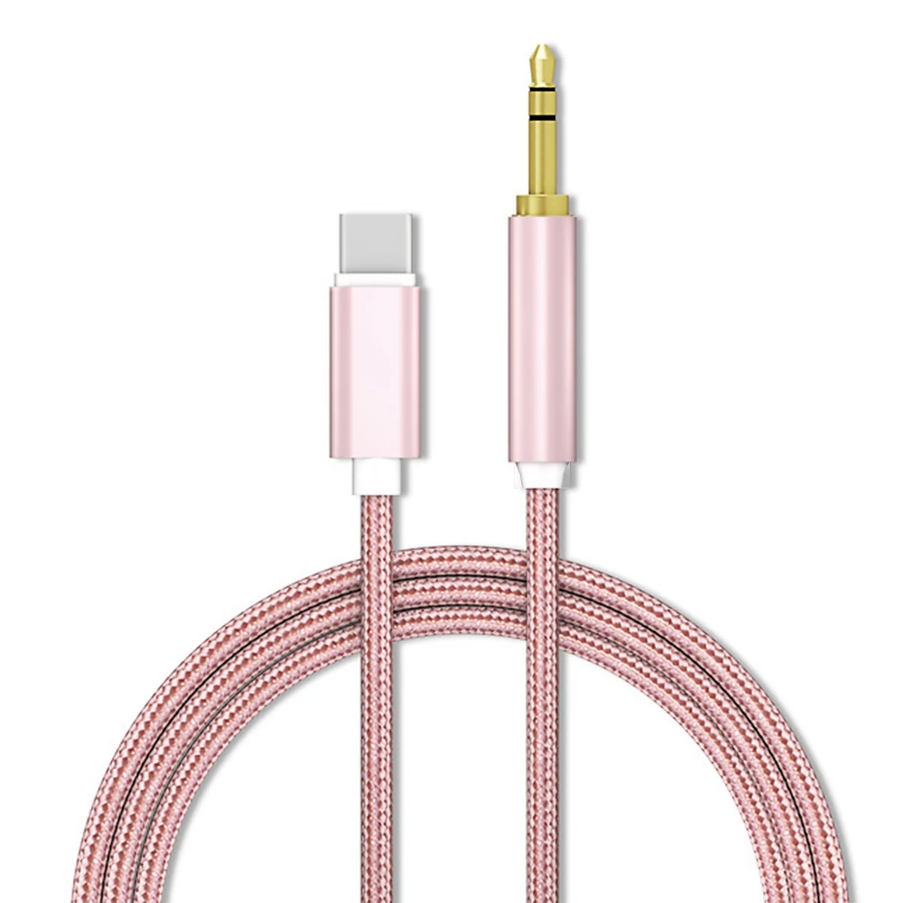 USB C to 3.5mm Jack AUX Cable for iPhone to AUX Headphone earphone Adapter Audio Extension Cable