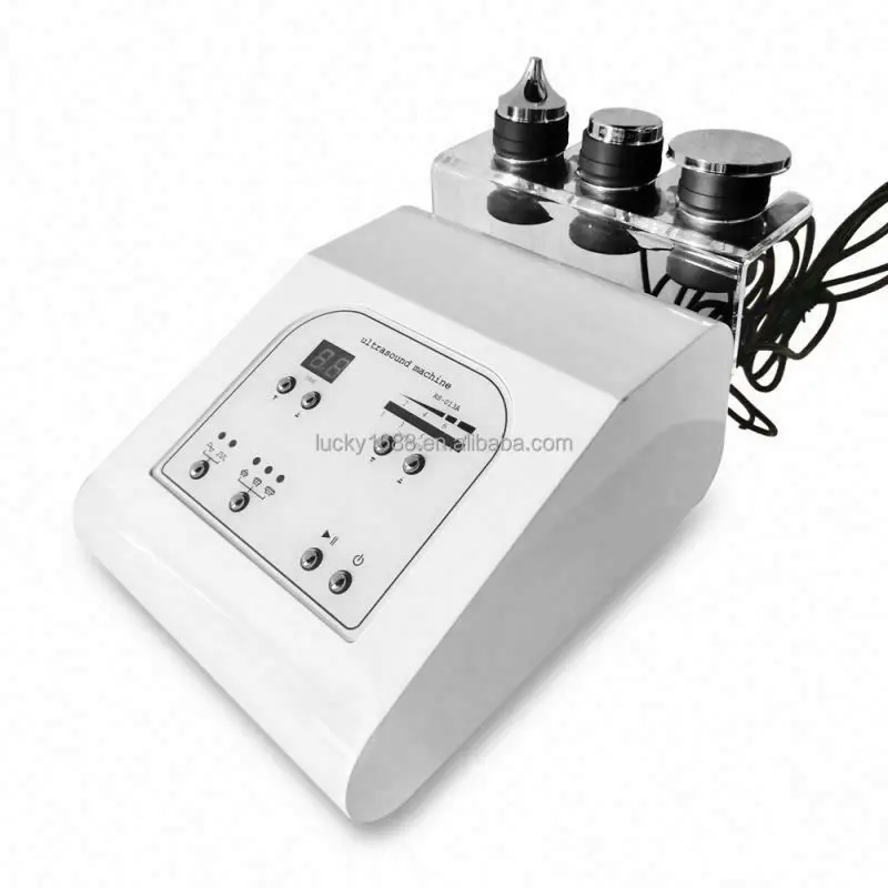 Portable 3 in 1  3mhz Mini Skin Care Facial Lifting Ultrasound Beauty Equipment