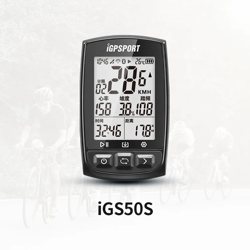 Беспроводной прибор для измерения скорости велосипеда, цифровой измеритель скорости, gps-навигация