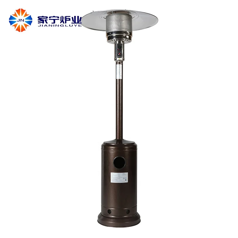 Manufacture butane outdoor tabletop patio heater coated iron