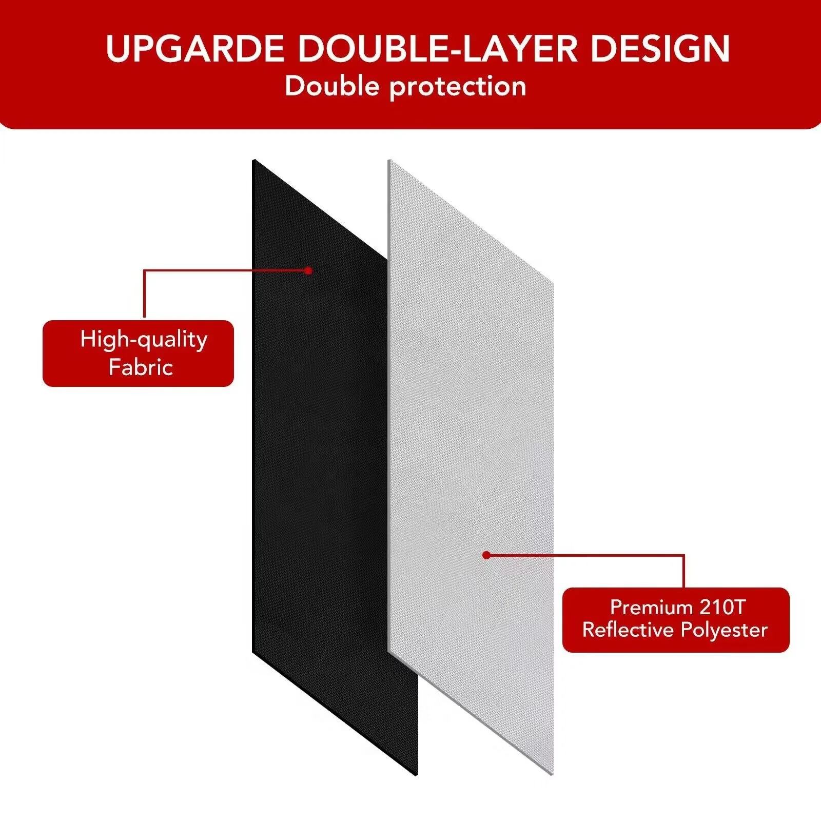 Model Y front window car sunshade folding white tyvek sunshade for TESLA car