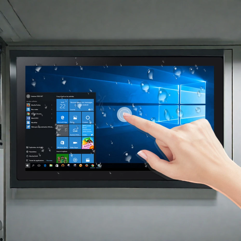 Sharerdp Custom 15.6 Inch J6412 Touch Screen Open Frame Android All In One Industrial Panel PC Tablet Rugged Mini PC