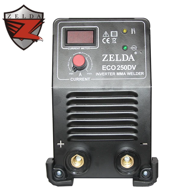 Portable Economic 250a Double Voltage 110v 220v Arc Welders for Home Use Carton Packing DC MOTOR Provided Red INVERTER ZELDA 28