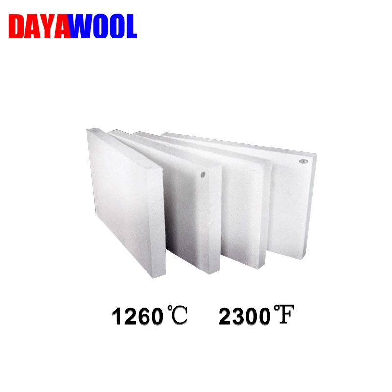 
DAYAWOOL 1260C 900X600X50mm 300kg/m3 BOX PACKAGING REFRACTORY CERAMIC FIBER BOARD 