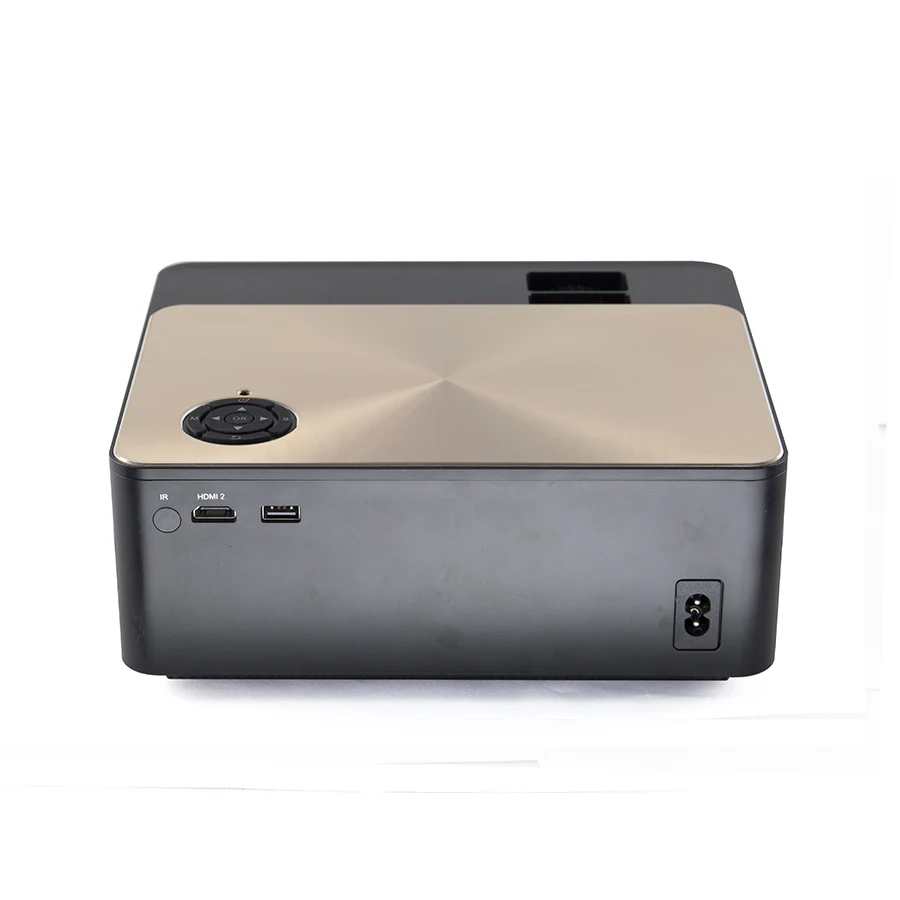 factory price lcd Projector HTP W2 Full HD 720P 2500 lumen High Brightness custom design proyector  with mirroringcast Android