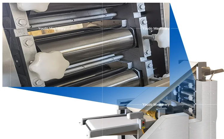 Dumpling wrapper and various shapes of dough cutting machine Stainless Steel Empanada Maker spring roll machine