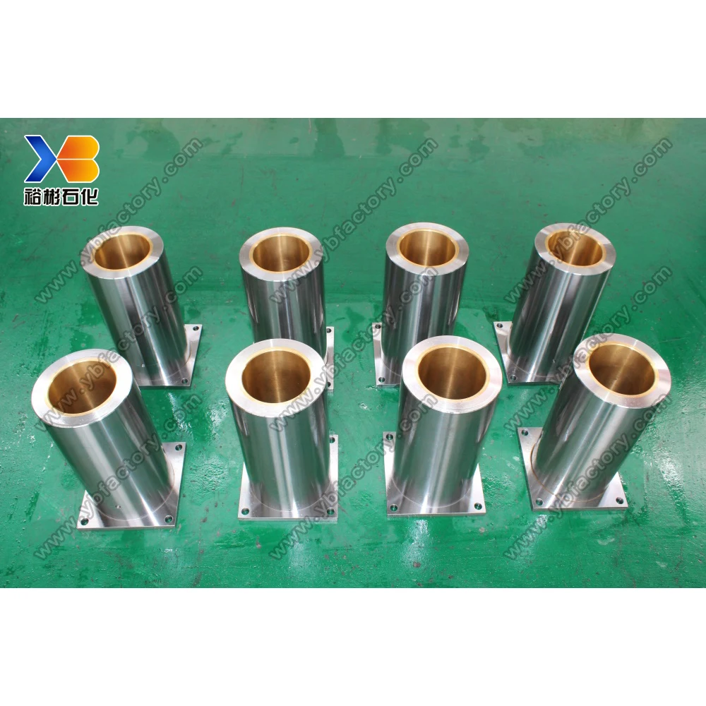 Copper Sleeve Forged Flanged Bushing with High Quality for Machine