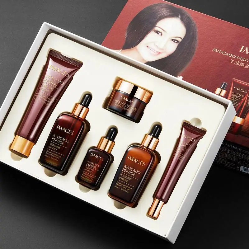 IMAGES Private Label Whitening Nourishing OEM Set Face Care Skin Moisturizer 5 PCS Products for Women