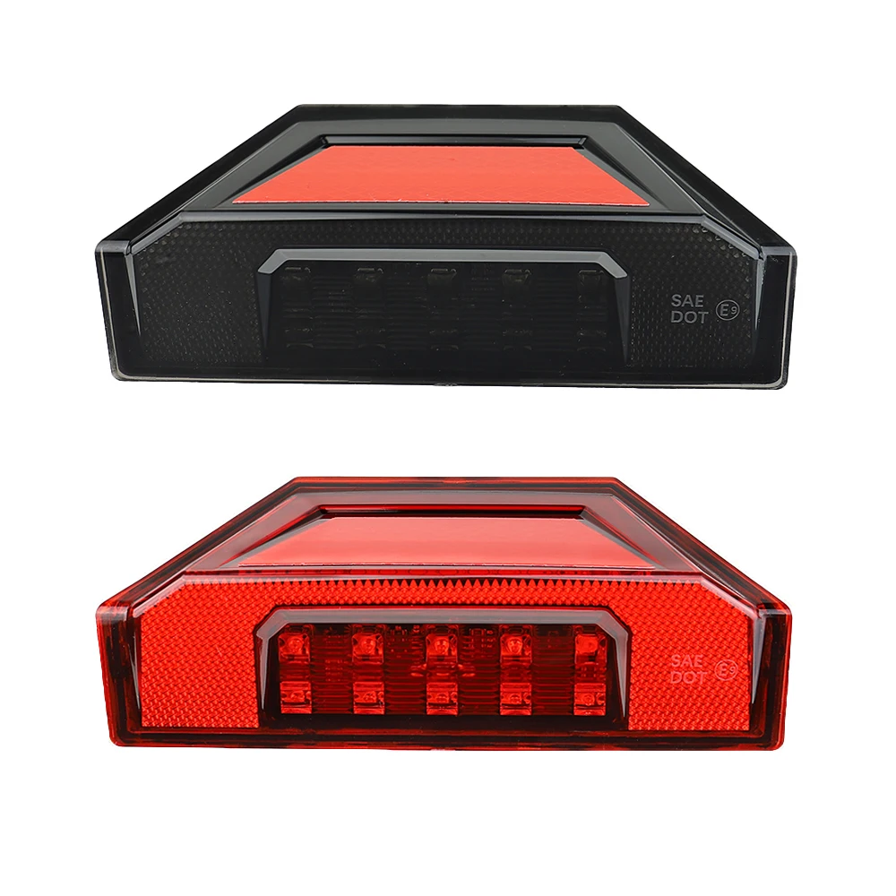Red/Smoked LED Tail Light Rear Brake Lamps For 2013 2014 2015 2016 2017 2018 2019 Polaris Ranger XP 900