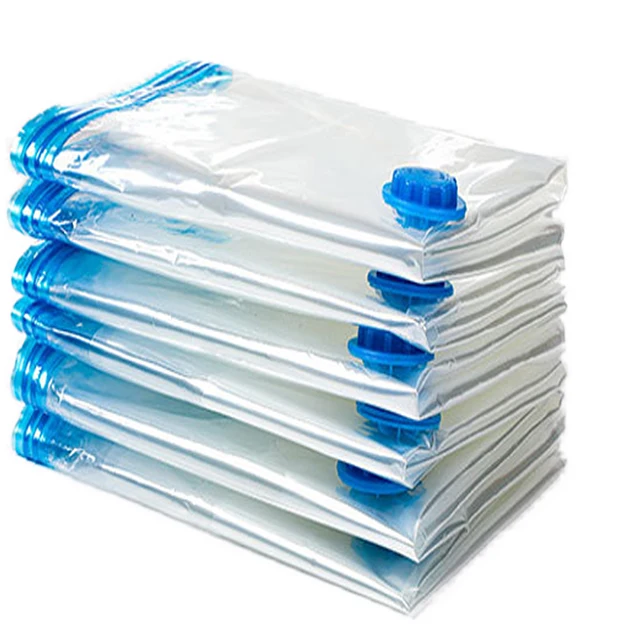 PE+PA Material Vacuum Bag Comforter Storage Bag Clothes Comforter Travel Single Pack Air-pumped Factory Stock