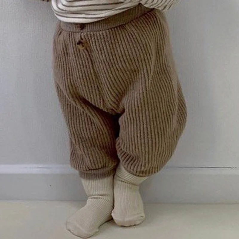 Boy Baby Pants Winter Baby Thicken Cotton Boy Baby Big PP Pants Loose Autumn Harem Fall Girls Trousers