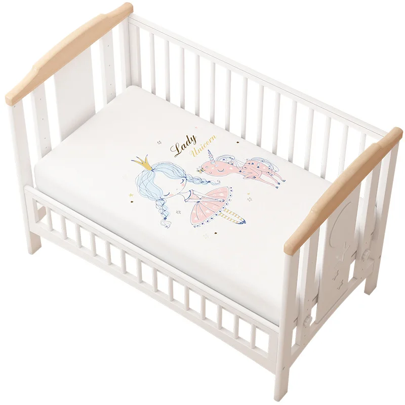 Manufacturers Selling Wholesale Customization Baby Bed Printed Sheet Set Cotton Mattress