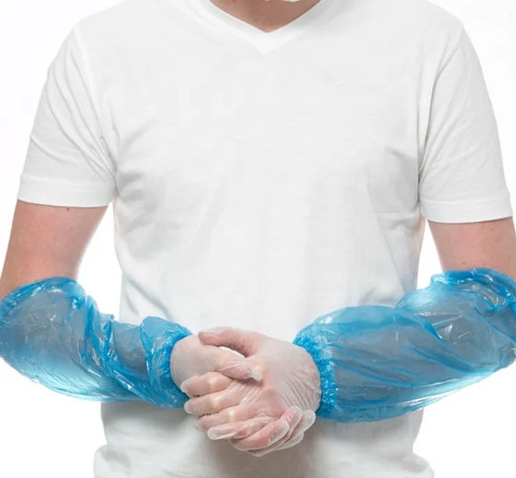 
Disposable PE Arm Sleeves Covers Cleaning Protective Oversleeve 