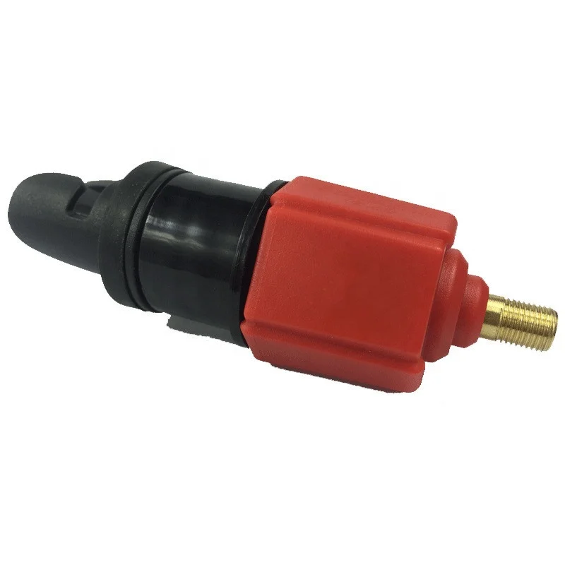 SUP Pump Adaptor Compressor Gas Valve Converter with 4 Air Valve Nozzles for Boat & Paddle Board