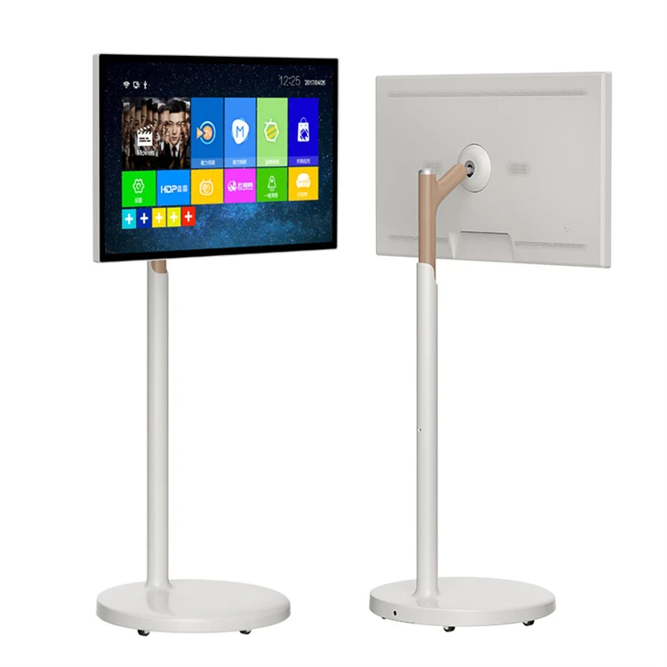 Movable Screen All-in-one Wireless Tv On Wheels Standbyme Movable Screen Lcd Wireless Smart Tv With Long Time Battery And Wifi