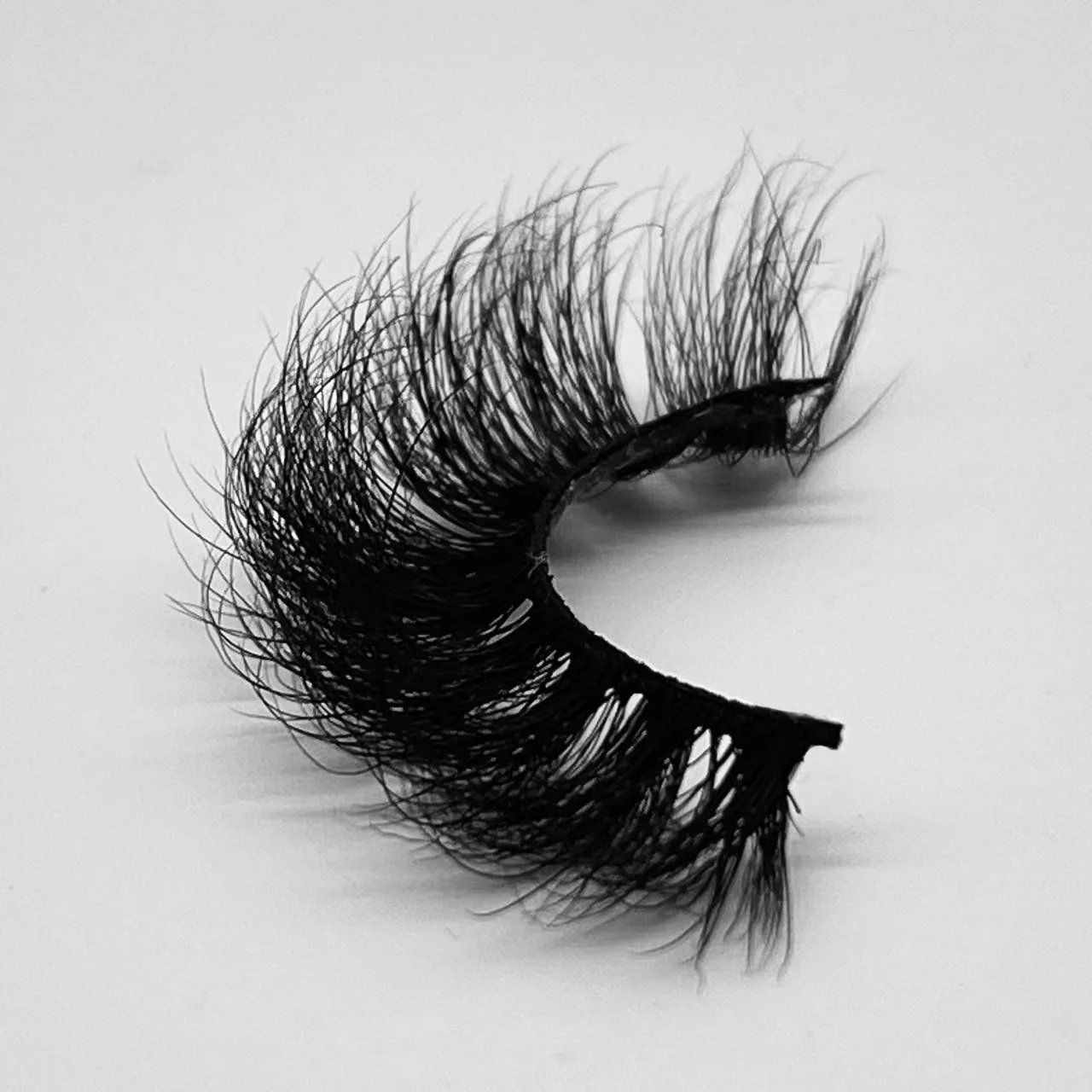 Factory wholesale Russian Full Strip Lashes d curl 3d strip lashes natural false 18mm 15mm mink eyelashes suppliers