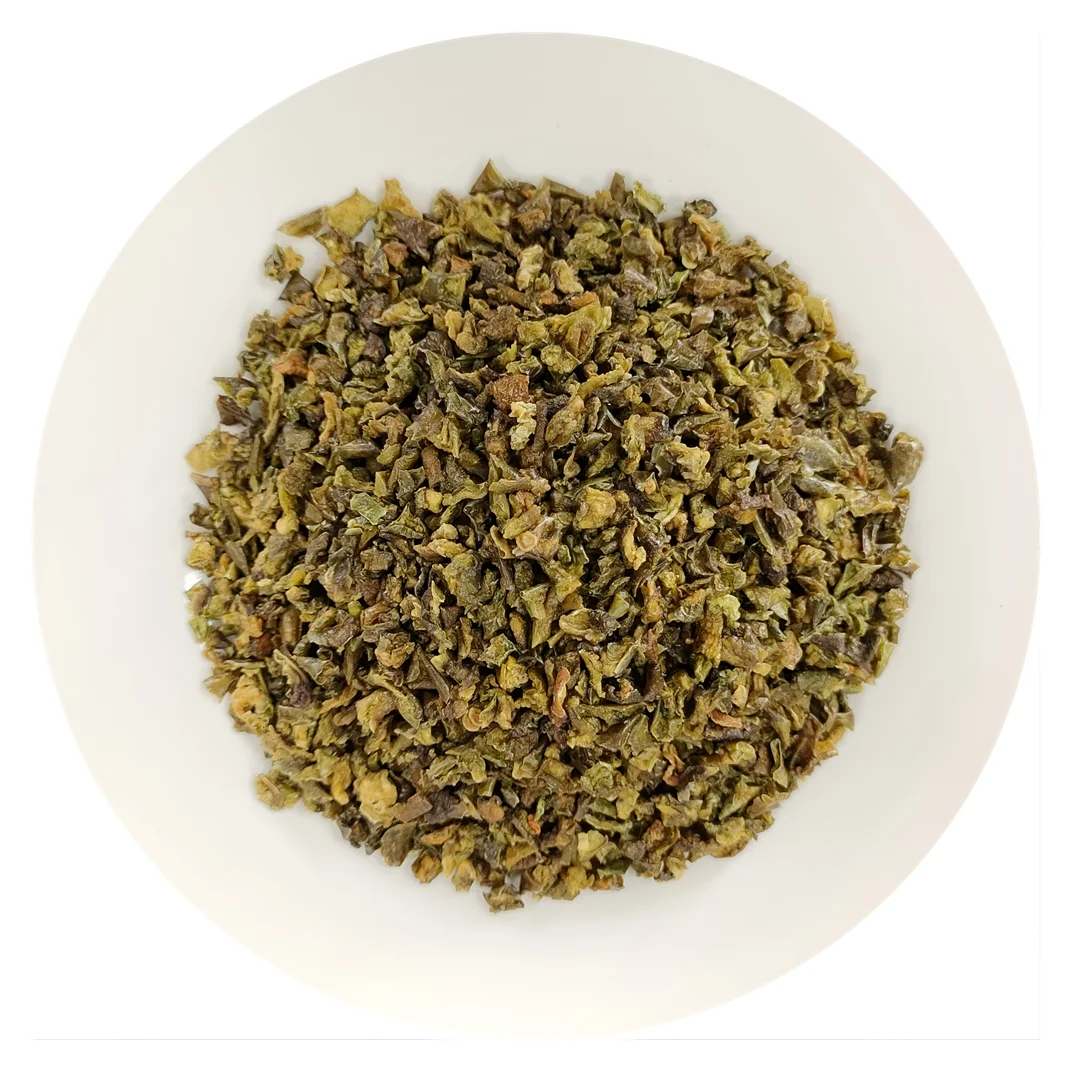 Pure Natural Dehydrated Green Paprika /Dried Green Bell Pepper with ISO/HACCP Certificate