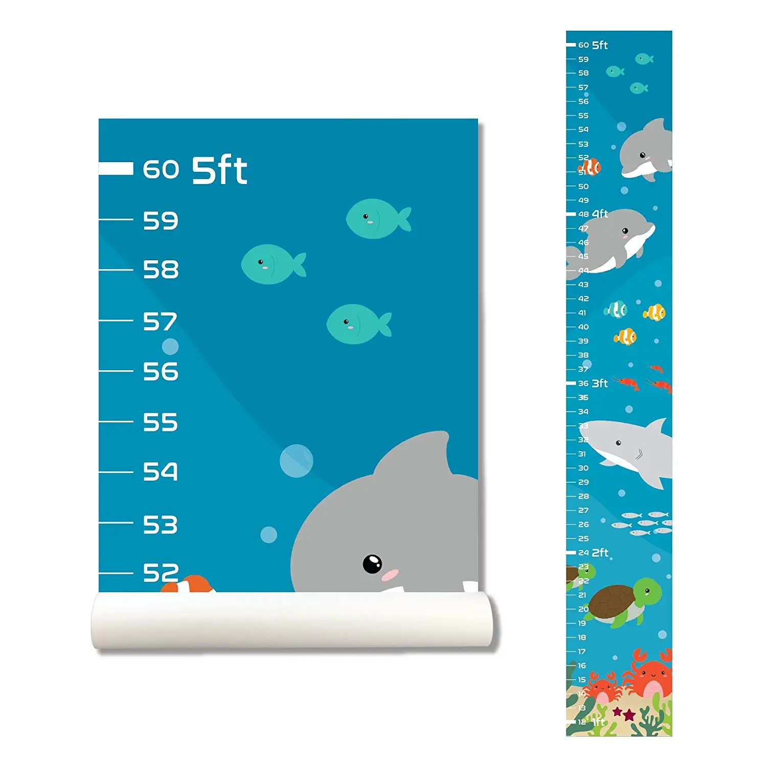 OEM/ODM Canvas Removable Growth Height Chart For Kids Customized Growth Chart