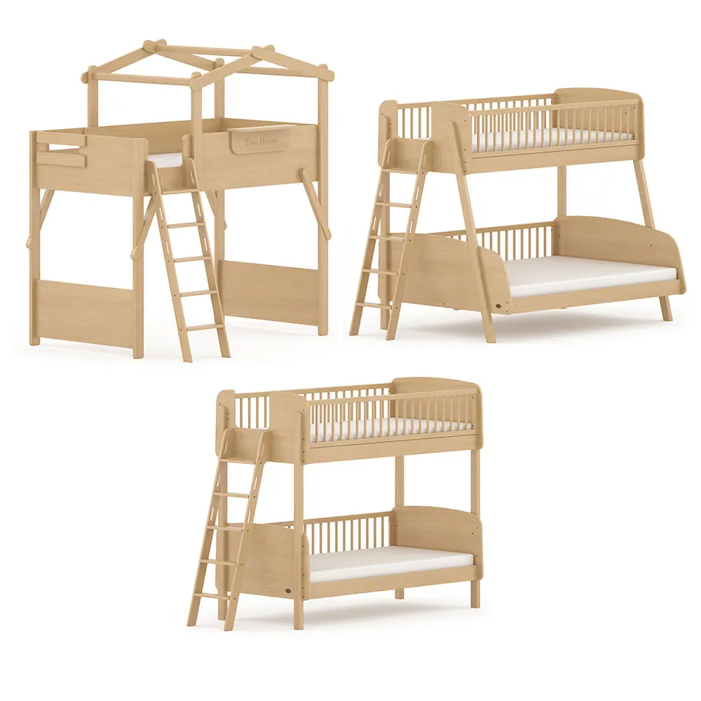 Only B2B Boori Wood Ladder Beech for loft bed bunk bed