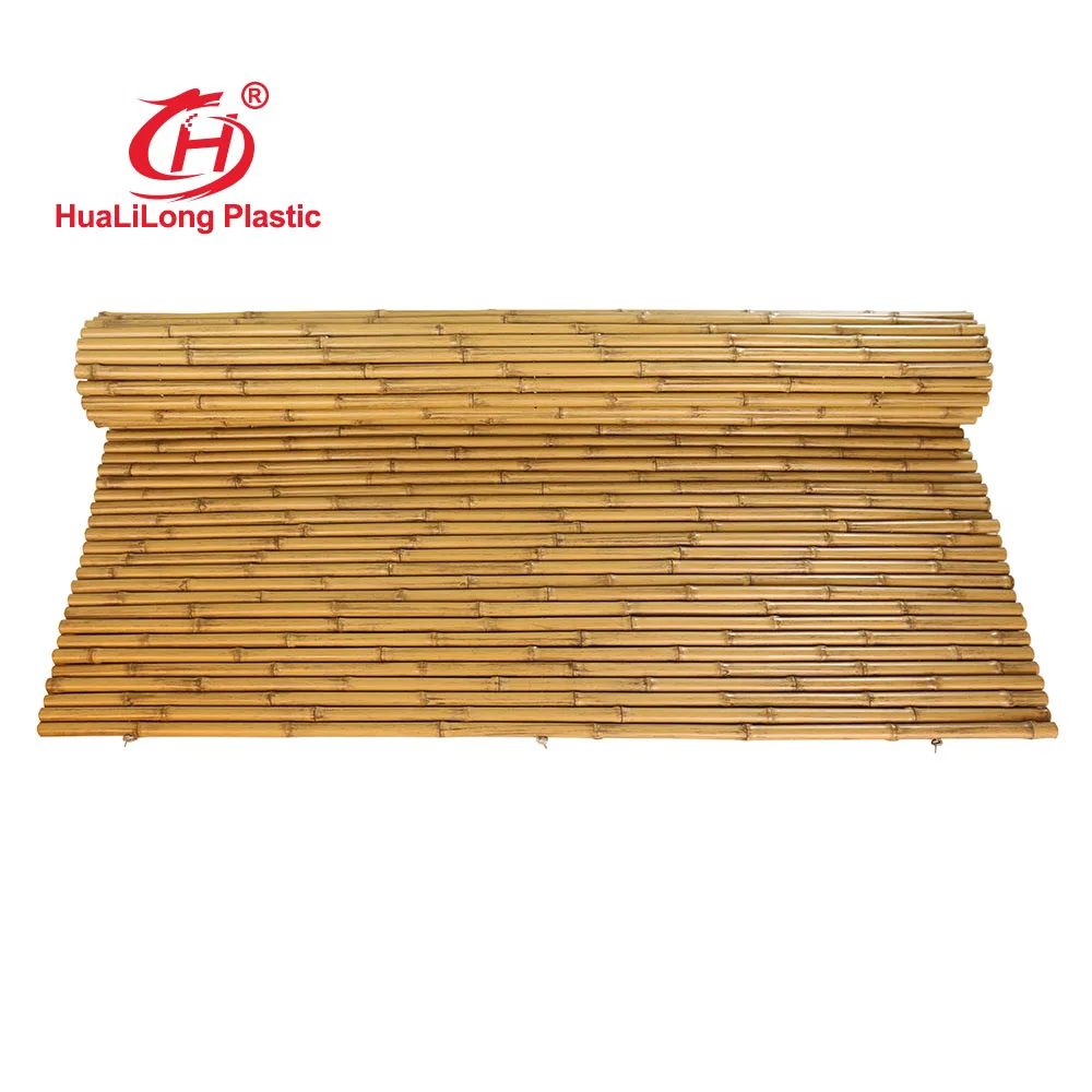 Foundry screening fence rolls garden restaurant bamboo fence rolls