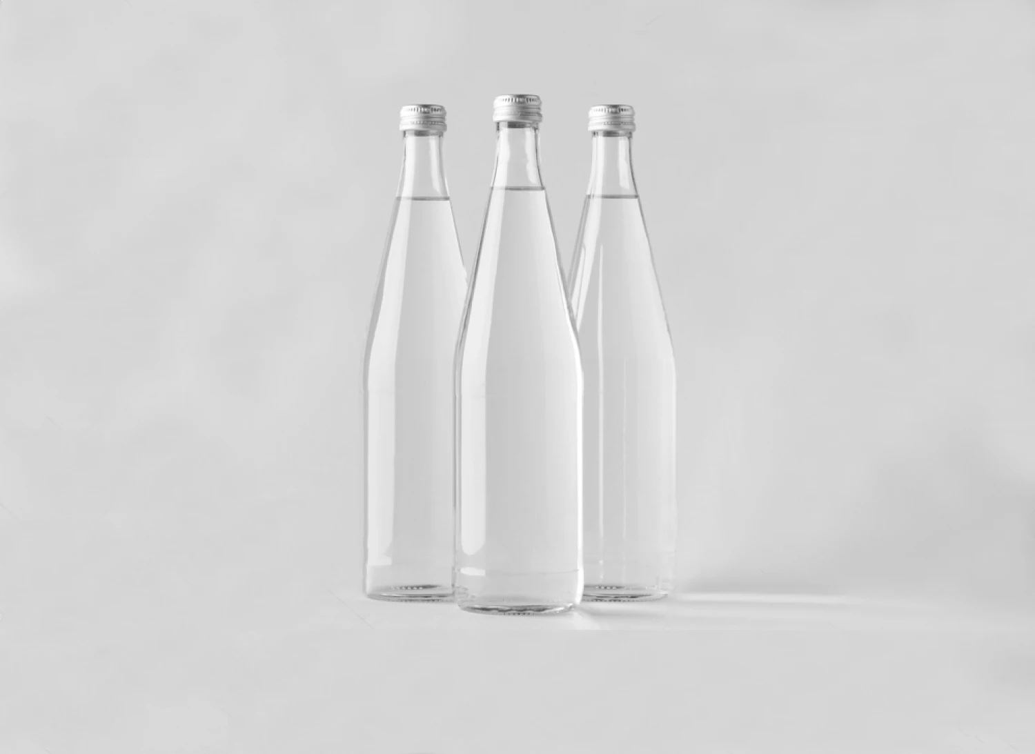 Soda Glass Bottle 500ml 750ml Mineral Spring Water Refillable Botol Glass Water Bottle 16 oz Glass Water Bottles