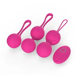 Шарики Кегеля, силиконовый тренажер для вагинального упражнения, вагинальный вибратор для упражнений для женщин, набор устройств для упражнений Кегеля, шарик Кегеля