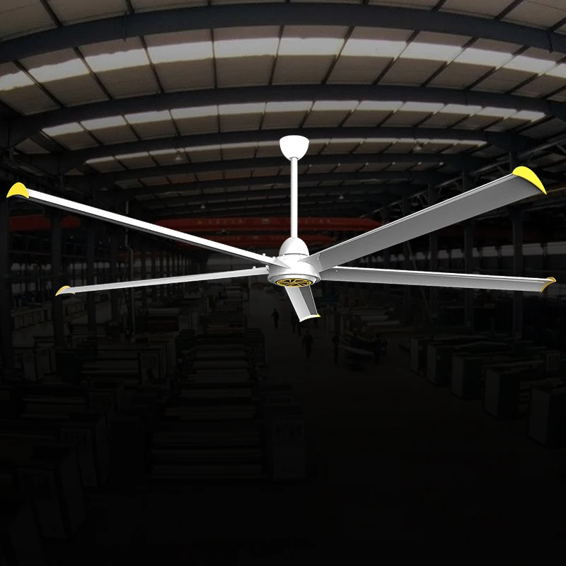 Zhejiang WEIYU 1.88m 2m Industrial Ceil Fan PMSM Small Sized HVLS Fan in Thailand