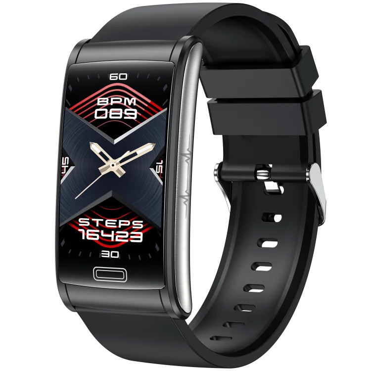 E600 Smartwatch Fashion Full Touch Display Sport Ecg Ppg Blood Glucose Monitor Bracelet Android Smart Watch