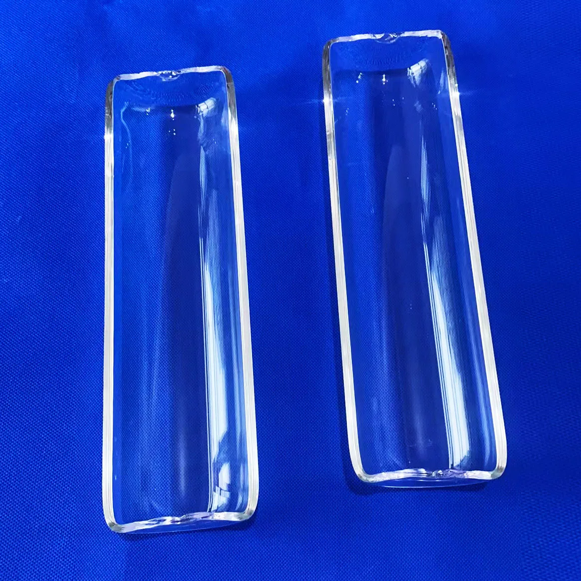 High temperature resistant custom laboratory glassware square quartz petri dishes