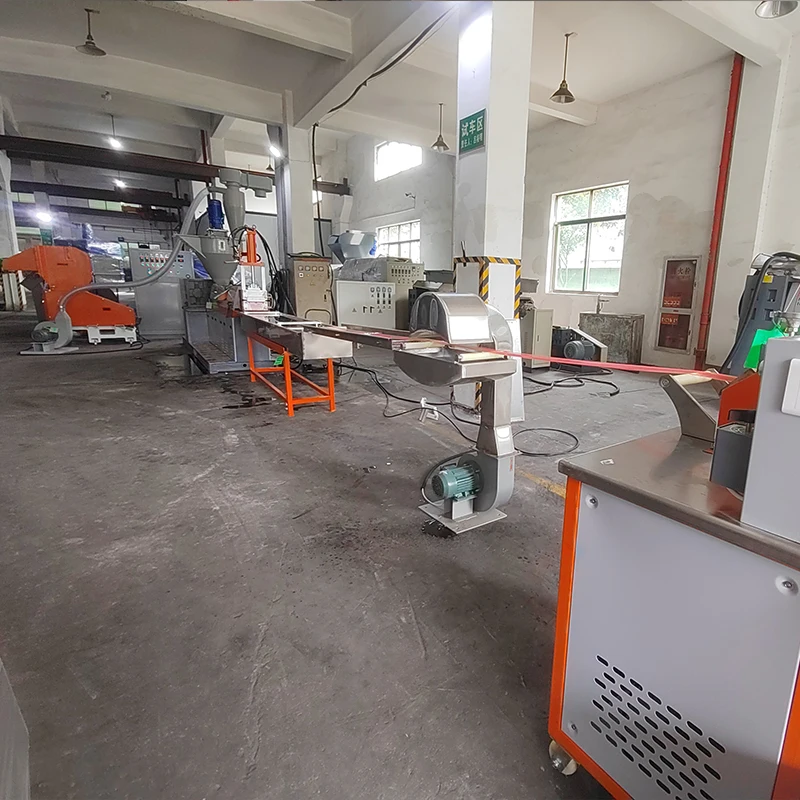 Double Stage PP PE plastic pelletizing granules making machine price recycle plastic raw material machinery