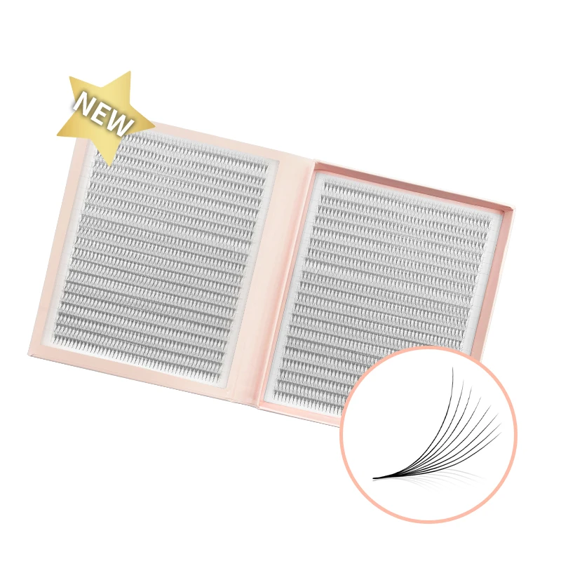 Настраивайте свой собственный бренд заостренная основа. 03 10D D изгиб 5D CC готовые вентиляторы ресниц