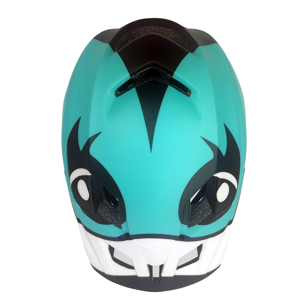 Downhill BMX Full Face Bike Helmet Removable Half Chin Guard Protection Helmet Racing MTB Helmet