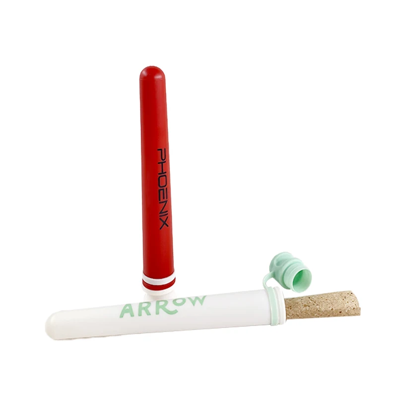 Cheap Smoking Tobacco Cigarette Rolling Accessories Customized Plastic Rolled Cone Tubes