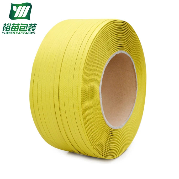 
Производство и экспорт девственницы материал PP Желтый упаковка ремни экономичная машина упаковка 