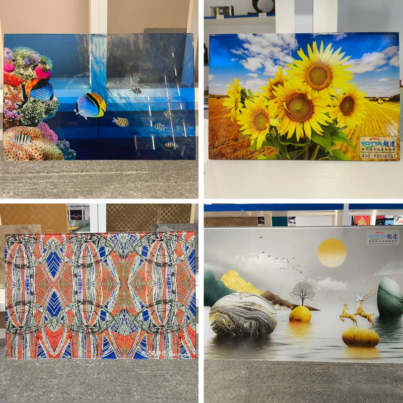 China Machines Yotta P30 3220 Large Format Flatbed UV Printing Machine For Printing Ceramic Acrylic Tile Glass Wood Metal