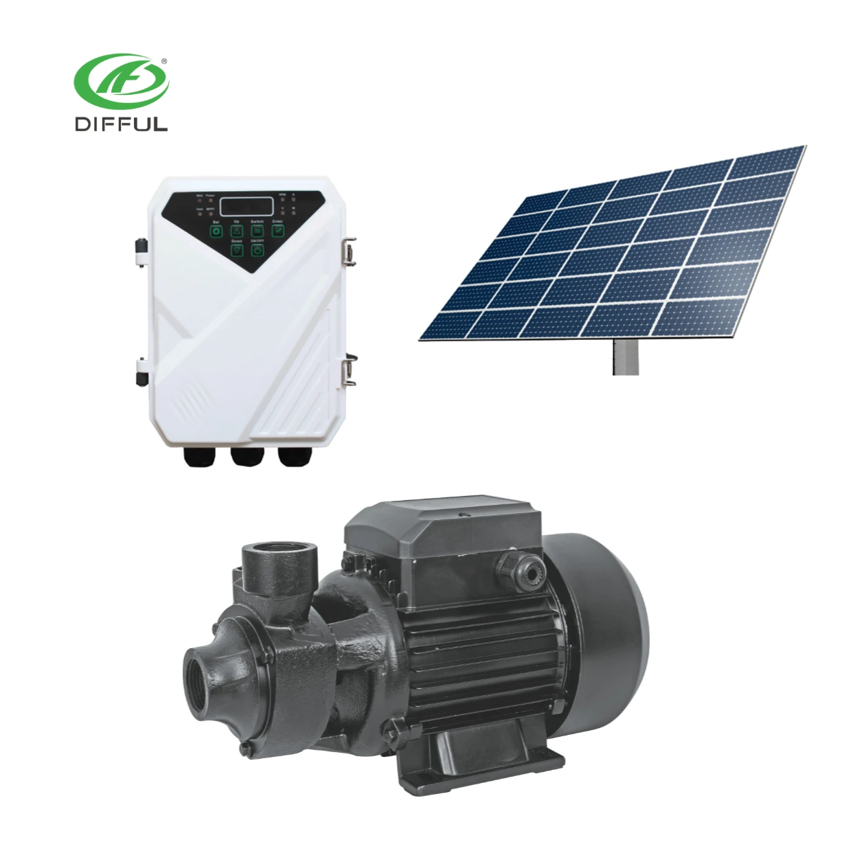 surface solar water pumps 24v solar power booster water pump for home